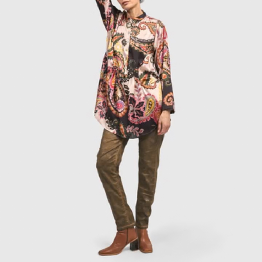 ALEMBIKA Paisley Babydoll Tunic 6 (16/18)